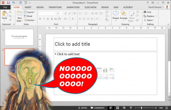 PowerPoint screen grab